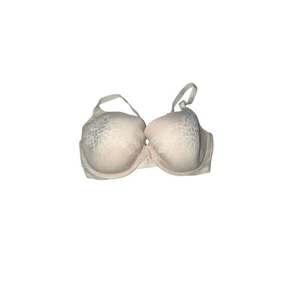 Victoria's Secret Nude Lace Underwire Bra 34DDD - Picture 1 of 4